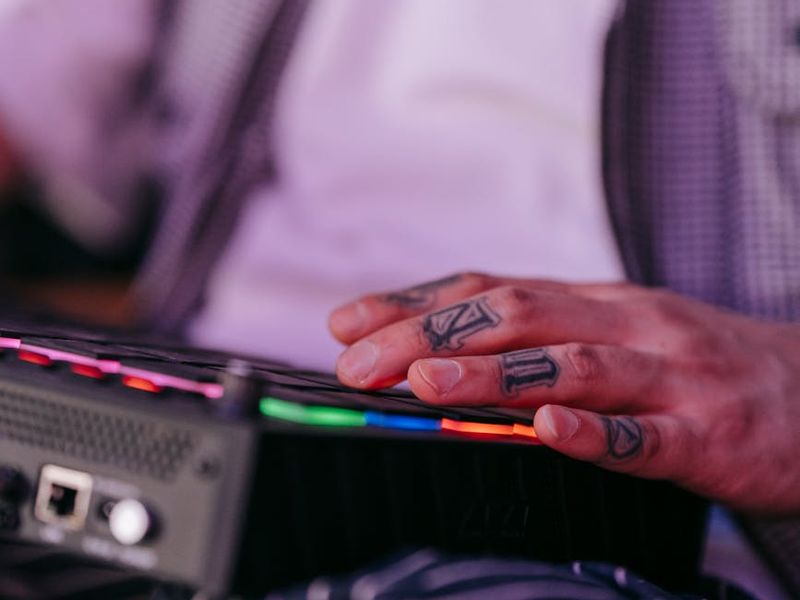 A sequence of movements showing progression and control.